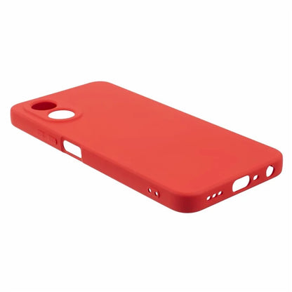 For Oppo A58 4G TPU Case Fiber Lining Anti-Scratch Phone Cover