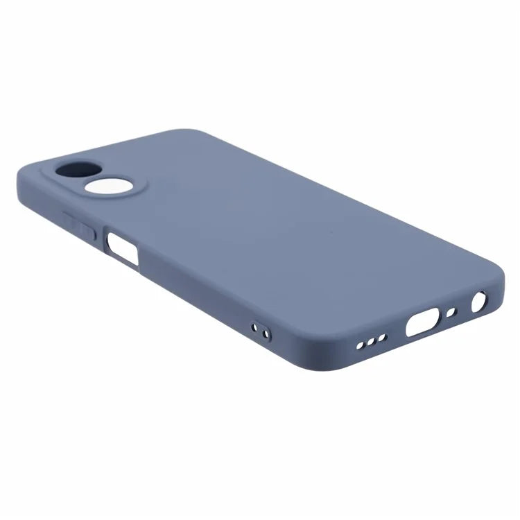 For Oppo A58 4G TPU Case Fiber Lining Anti-Scratch Phone Cover