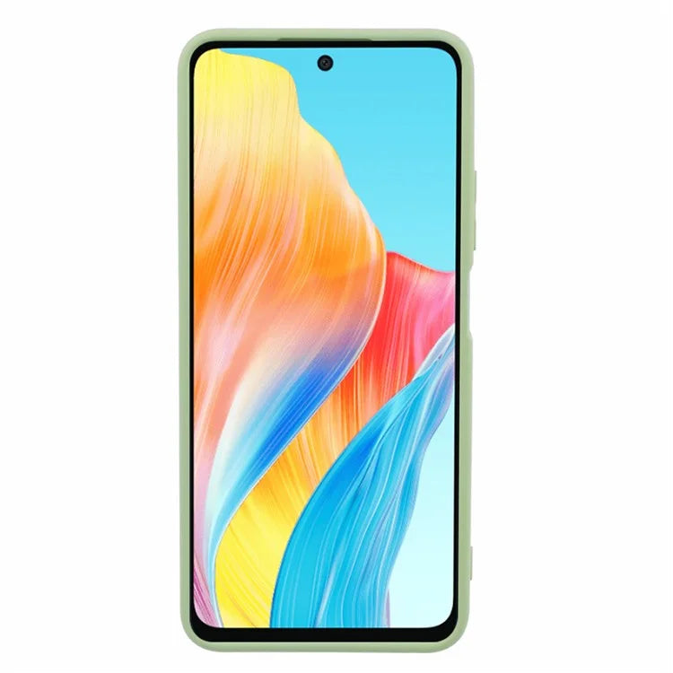 For Oppo A58 4G TPU Case Fiber Lining Anti-Scratch Phone Cover