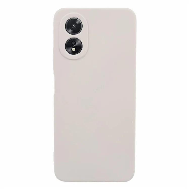 For Oppo A58 4G TPU Case Fiber Lining Anti-Scratch Phone Cover