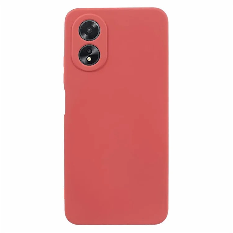 For Oppo A58 4G TPU Case Fiber Lining Anti-Scratch Phone Cover