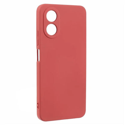 For Oppo A58 4G TPU Case Fiber Lining Anti-Scratch Phone Cover