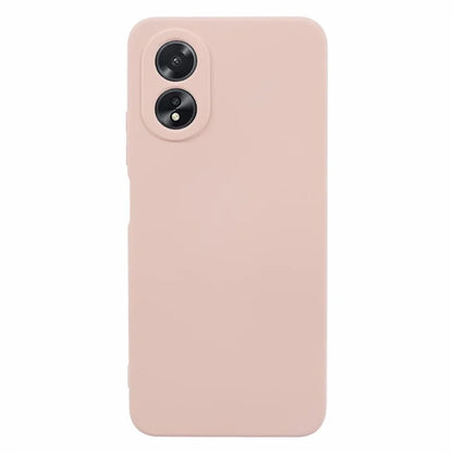 For Oppo A78 4G TPU Case Soft Touch Fiber Lining Rubberized Phone Cover