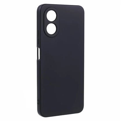 For Oppo A78 4G TPU Case Soft Touch Fiber Lining Rubberized Phone Cover