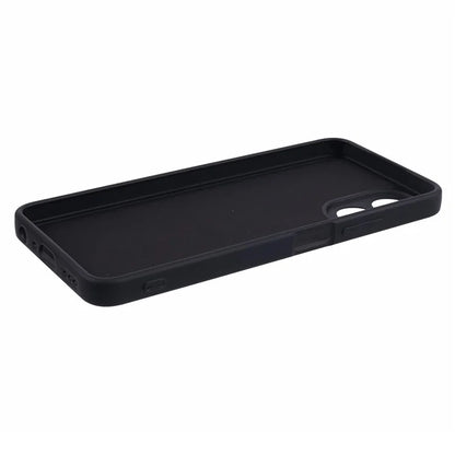 For Oppo A78 4G TPU Case Soft Touch Fiber Lining Rubberized Phone Cover