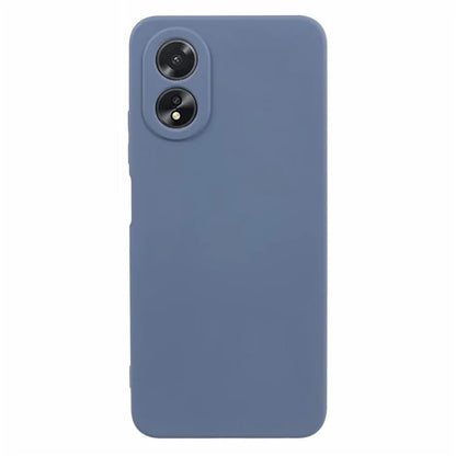 For Oppo A78 4G TPU Case Soft Touch Fiber Lining Rubberized Phone Cover