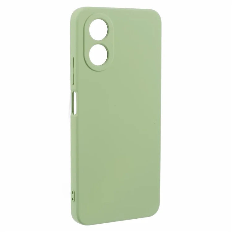 For Oppo A78 4G TPU Case Soft Touch Fiber Lining Rubberized Phone Cover