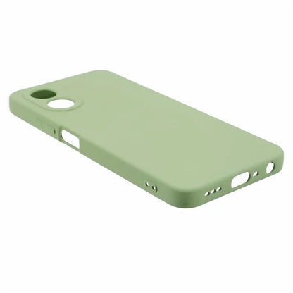 For Oppo A78 4G TPU Case Soft Touch Fiber Lining Rubberized Phone Cover