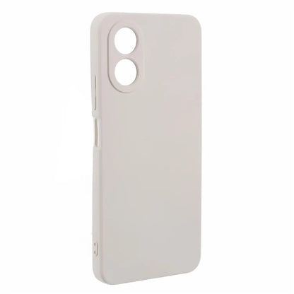 For Oppo A78 4G TPU Case Soft Touch Fiber Lining Rubberized Phone Cover