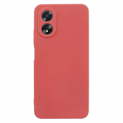 For Oppo A78 4G TPU Case Soft Touch Fiber Lining Rubberized Phone Cover