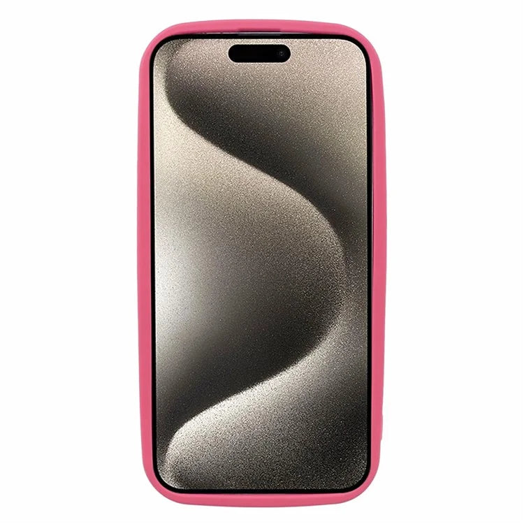 DY Series For iPhone 15 Case Anti-drop Rubberized TPU Cell Phone Shell (Precise Cutout)