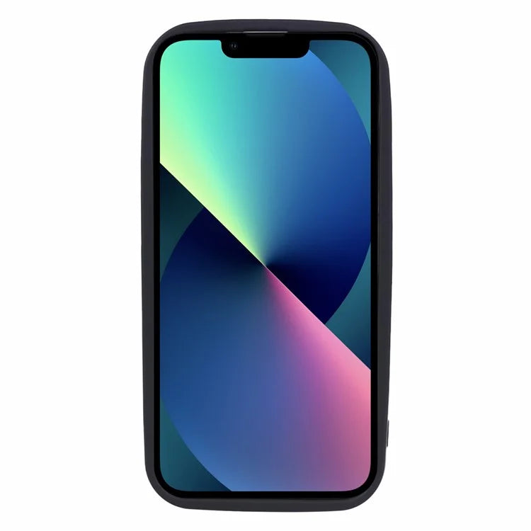 DY Series For iPhone 13 6.1 inch Case Soft TPU Rubberized Mobile Phone Back Cover (Precise Cutout)