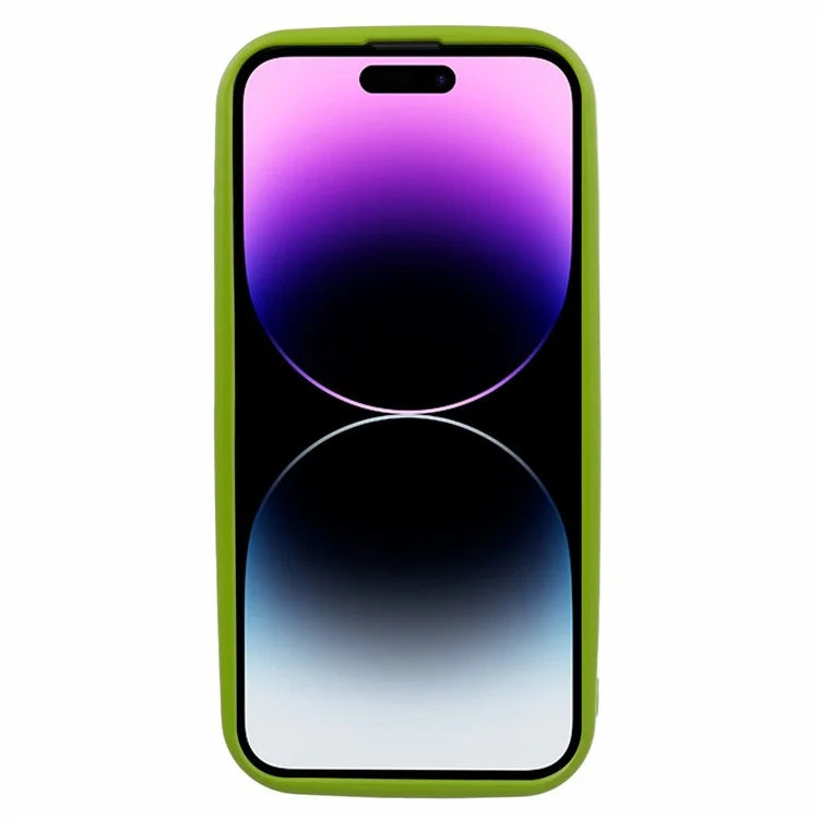 DY Series For iPhone 14 Pro Case Solid Color Rubberized TPU Phone Cover (Precise Cutout)