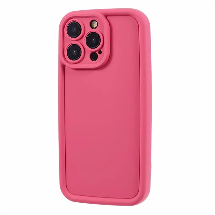 DY Series For iPhone 14 Pro Case Solid Color Rubberized TPU Phone Cover (Precise Cutout)