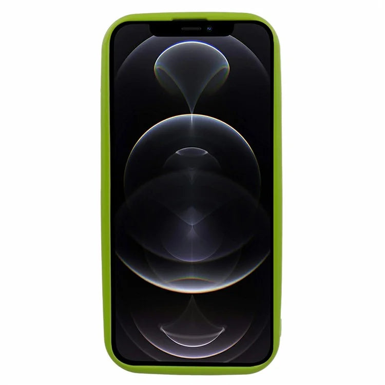 DY Series For iPhone 12 Pro Case Cell Phone TPU Shell Rubberized Back Cover (Precise Cutout)