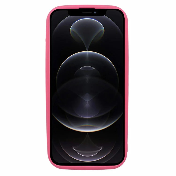 DY Series For iPhone 12 Pro Case Cell Phone TPU Shell Rubberized Back Cover (Precise Cutout)