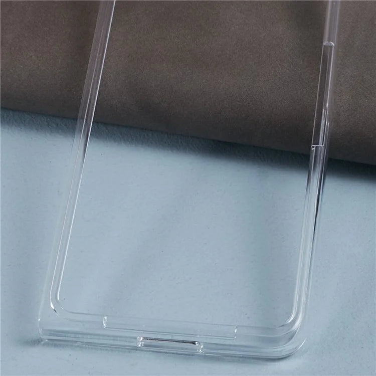 For Samsung Galaxy Z Fold5 5G Clear Case Hard PC Pattern Printing Folding Phone Cover