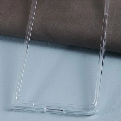 For Samsung Galaxy Z Fold5 5G Clear Case Hard PC Pattern Printing Folding Phone Cover