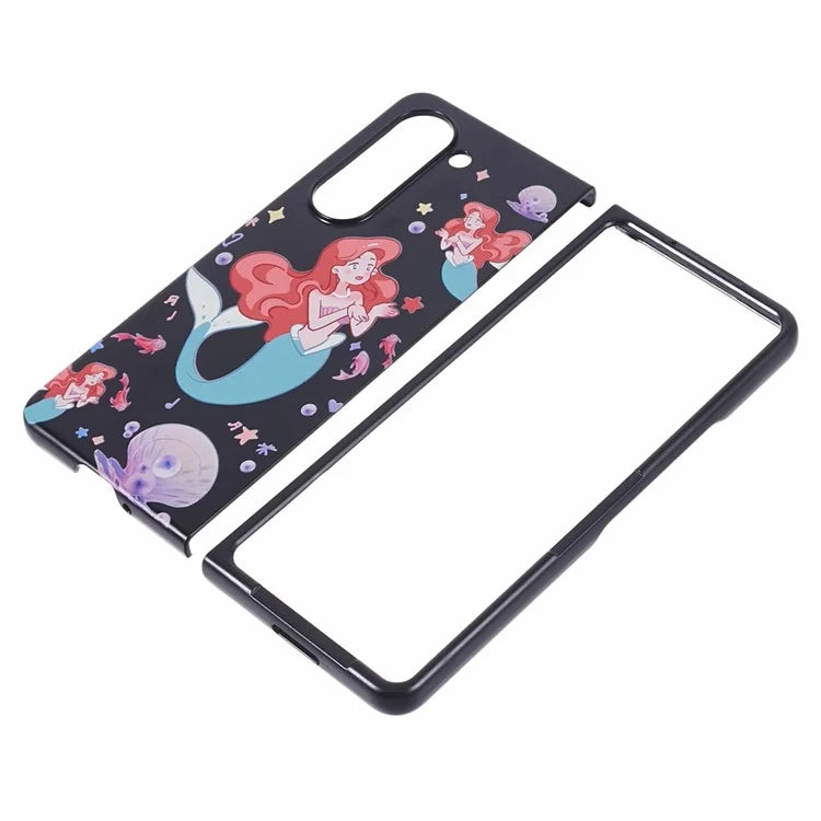 For Samsung Galaxy Z Fold5 5G Phone Case Hard PC Pattern Protective Cover