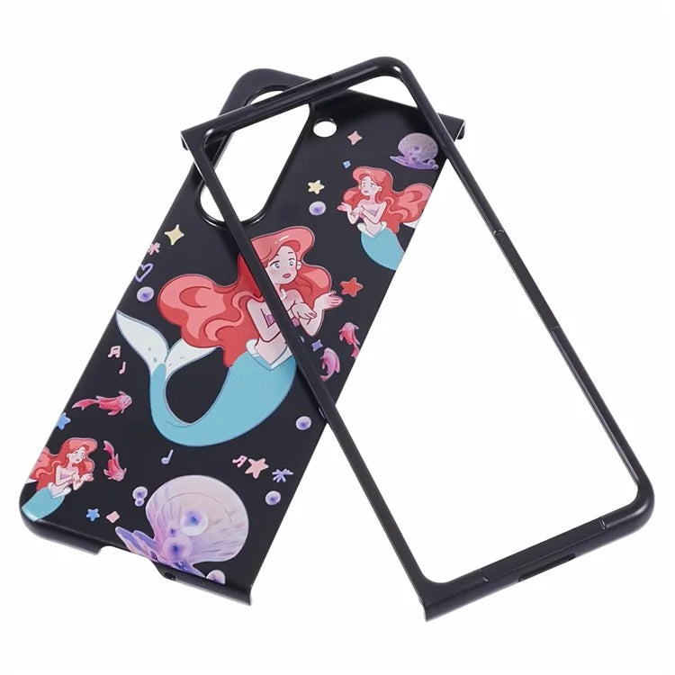 For Samsung Galaxy Z Fold5 5G Phone Case Hard PC Pattern Protective Cover