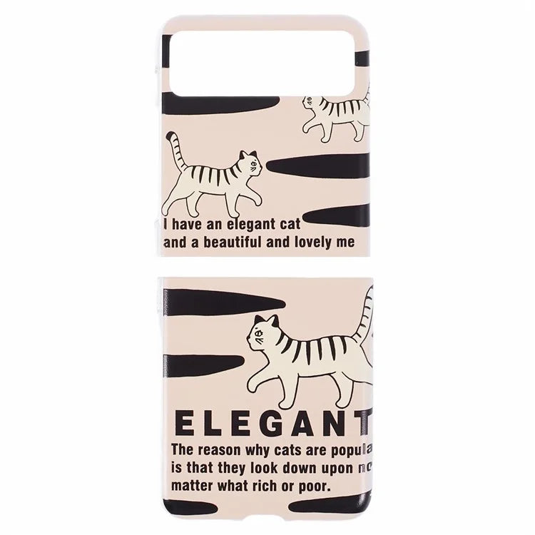 For Motorola Razr 40 5G Phone Case Hard PC Pattern Printed Back Cover