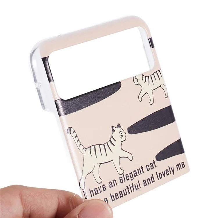 For Motorola Razr 40 5G Phone Case Hard PC Pattern Printed Back Cover