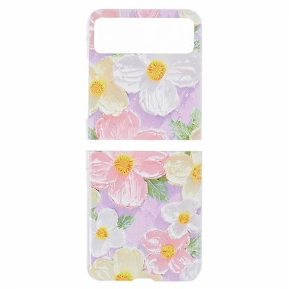 For Motorola Razr 40 5G Phone Case Hard PC Pattern Printed Back Cover