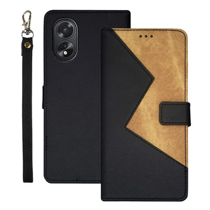 IDEWEI For Oppo A38 4G Case Stand Full Protection Phone Cover with Card Slots