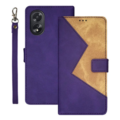 IDEWEI For Oppo A38 4G Case Stand Full Protection Phone Cover with Card Slots