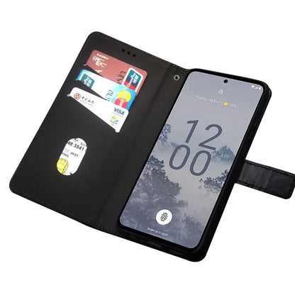 IDEWEI For Nokia C210 Flip Cover PU Leather Card Holder Stand Phone Case