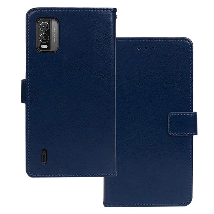 IDEWEI For Nokia C210 Cell Phone Case Wallet Stand PU Leather Phone Cover Flip Shell