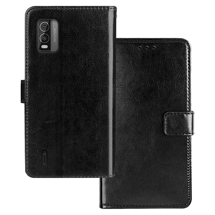 IDEWEI For Nokia C210 Cell Phone Case Wallet Stand PU Leather Phone Cover Flip Shell