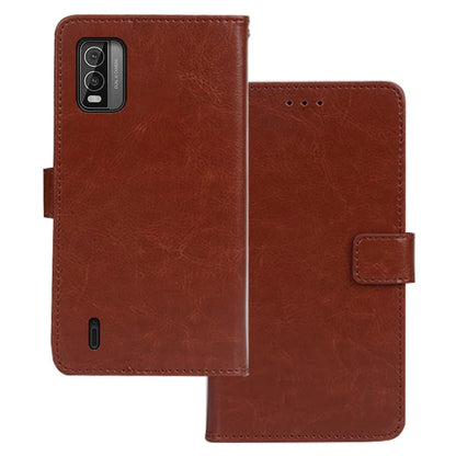 IDEWEI For Nokia C210 Cell Phone Case Wallet Stand PU Leather Phone Cover Flip Shell