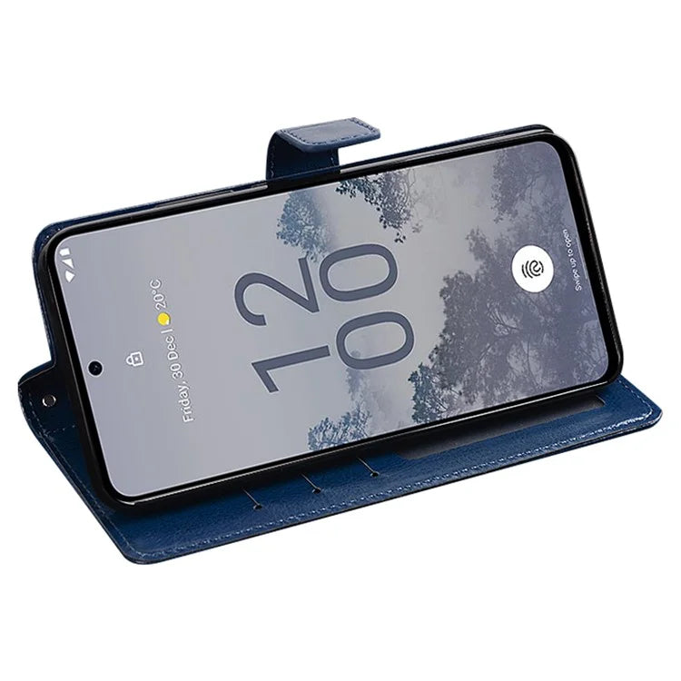 IDEWEI For Nokia C210 Cell Phone Case Wallet Stand PU Leather Phone Cover Flip Shell