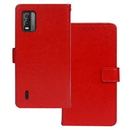 IDEWEI For Nokia C210 Cell Phone Case Wallet Stand PU Leather Phone Cover Flip Shell