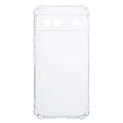 For Google Pixel 8a Case Four Corner Drop-proof Clear TPU Back Cover