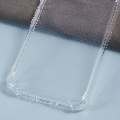 For Google Pixel 8a Case Four Corner Drop-proof Clear TPU Back Cover
