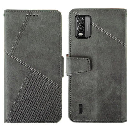 IDEWEI For Nokia C210 Case Anti-scratch Calf Texture Protective Cover with Stand and Wallet