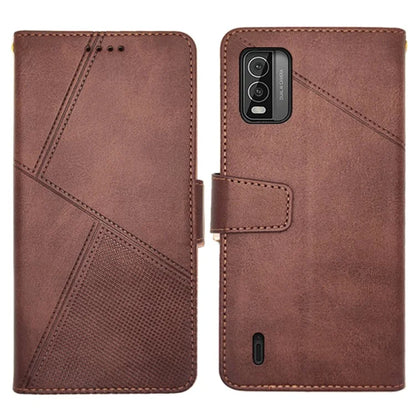 IDEWEI For Nokia C210 Case Anti-scratch Calf Texture Protective Cover with Stand and Wallet