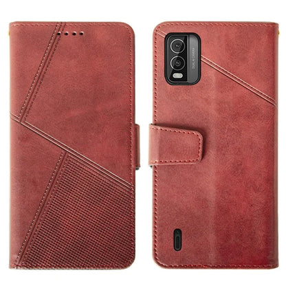 IDEWEI For Nokia C210 Case Anti-scratch Calf Texture Protective Cover with Stand and Wallet