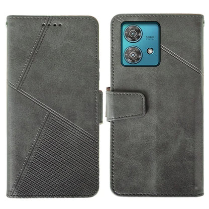 IDEWEI For Motorola Edge 40 Neo 5G Case  PU Leather+TPU Calf Texture Phone Protector