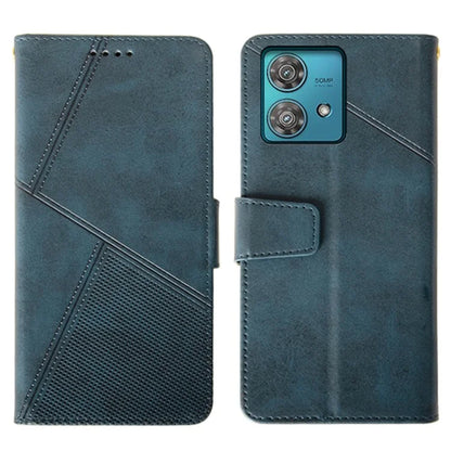 IDEWEI For Motorola Edge 40 Neo 5G Case  PU Leather+TPU Calf Texture Phone Protector
