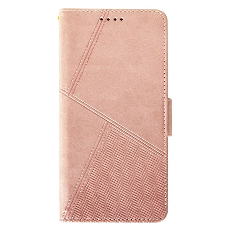 IDEWEI For ZTE Blade A53 Pro Case Scratch-resistant Calf Texture Wallet Protective Cover