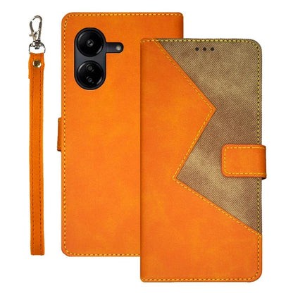 IDEWEI For Xiaomi Redmi 13C 4G / Poco C65 4G Case PU Leather Flip Phone Cover