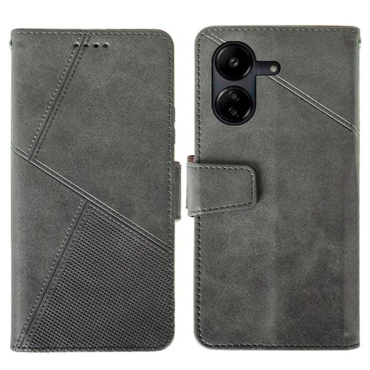 IDEWEI For Xiaomi Redmi 13C 4G / Poco C65 4G Case Shockproof PU Leather+TPU Wallet Smart Phone Cover