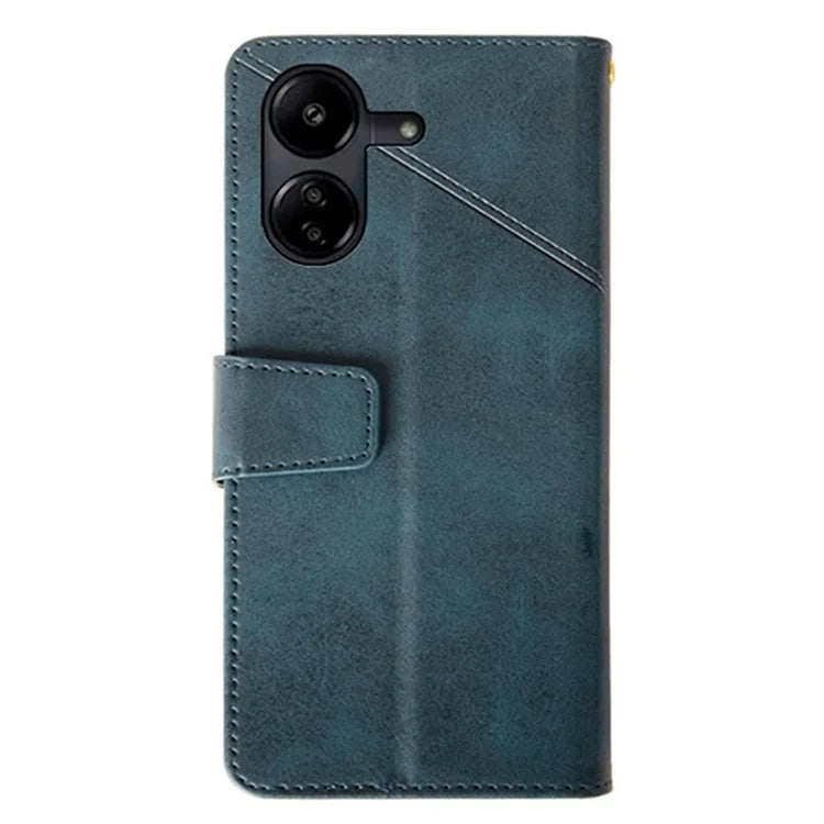 IDEWEI For Xiaomi Redmi 13C 4G / Poco C65 4G Case Shockproof PU Leather+TPU Wallet Smart Phone Cover