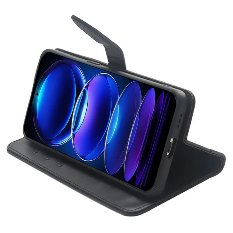 IDEWEI For Xiaomi 14 Pro PU Leather Case Flip Phone Cover with Card Holder