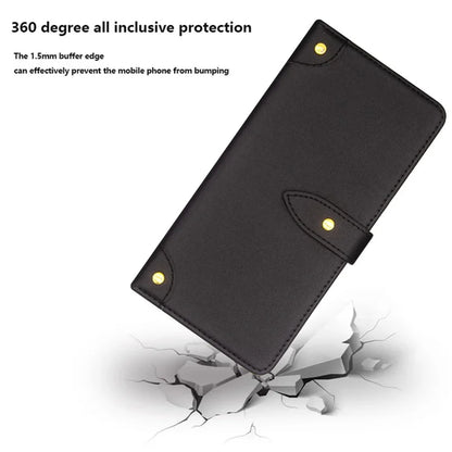 IDEWEI For Xiaomi 14 Pro PU Leather Case Flip Phone Cover with Card Holder