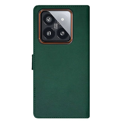 IDEWEI For Xiaomi 14 Pro PU Leather Phone Case Card Holder Slots Handbag Folio Cover