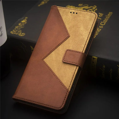 IDEWEI For Xiaomi 14 Pro PU Leather Phone Case Card Holder Slots Handbag Folio Cover